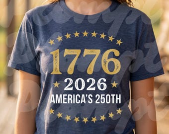 PNG del 250 aniversario de EE. UU. Descarga digital PNG, diseño patriótico del 4 de julio para camiseta, bandera retro de Estados Unidos Día de la Independencia Archivo