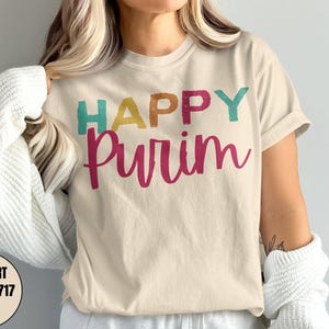 Happy Purim T-Shirt: Jewish Holiday Queen Esther Costume