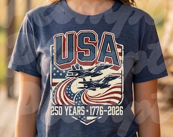 PNG Archivo digital PNG del 250 aniversario de EE. UU., diseño retro patriótico de sublimación del 4 de julio del Día de la Independencia de Estados Unidos para camiseta de regalo