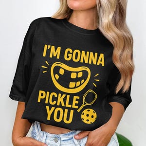 Grappige Pickleball-cadeaus, shirt Pickleball speler, dameskleding, sport graphic Tees, cadeau voor haar, shirt wedstrijddag, Pickleball T-shirt