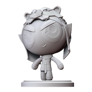 Powerpuff Girls Buttercup 3D Printable figure