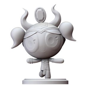 Powerpuff Girls Bubbles 3D Printable figure