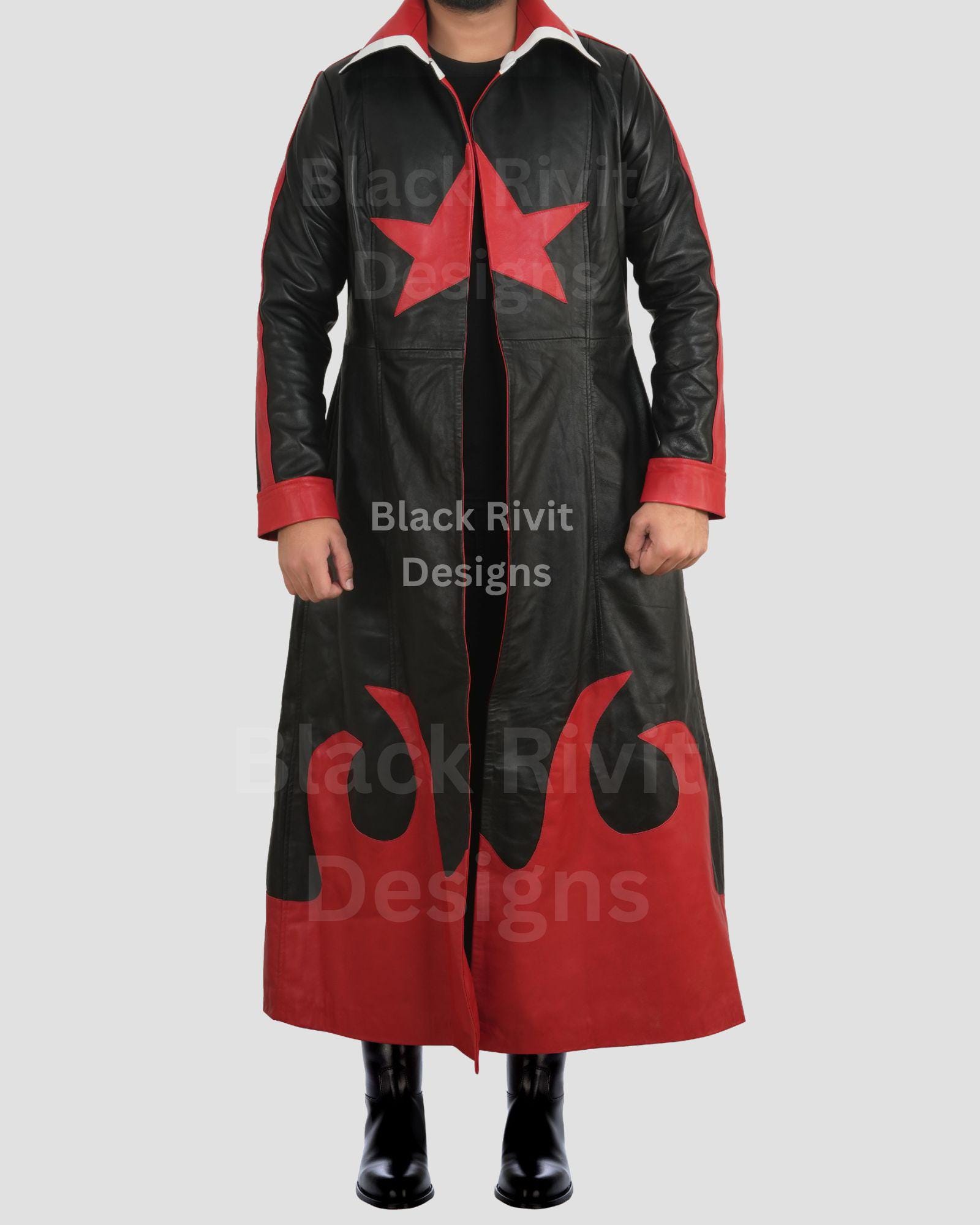 Handmade Leather Simon Cosplay Inspired by Gurren Lagann