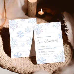 Double Sided Invitation Mockup, 5x7 Card Display (PSD & JPG) image 3