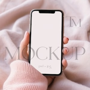 iPhone Screen Mockup, Device Mockup, 1080x1920 Mockup, Electronic Invite Mock, Smartphone Mockup, Cellphone Mockup PSD JPEG, Evite Mock Up