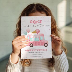 Kids Party Invitation Mockup, Kids Invitation Mockup, Kids Birthday Invitation Mockup, 5x7 Invitation Mockup Hand, Zazzle Invitations Mock image 4