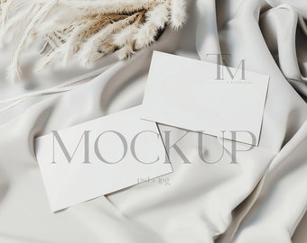 Boho Business Card Mockup, PSD, JPG File