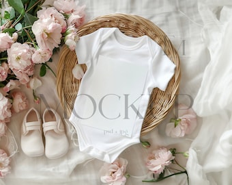 5x7 Baby Shower Card Mockup, PSD JPG (Digital Download)