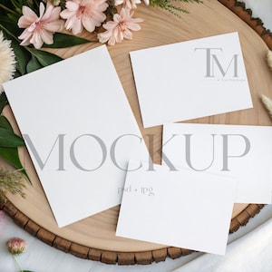 Invitation Set Mockup, Wedding Invitation Suite Mockup, Invitation Suite Smart Object Mock Up, Invitation And Rsvp Mockup, Baby Suite Mockup