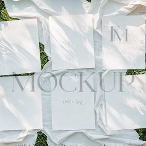 Mockup di cartelli da tavolo 8x10, set di mockup di cartelli con numeri da tavolo per matrimonio neutro, mockup di cartelli per baby shower 8x10, mockup di cartelli per bar di compleanno CP2