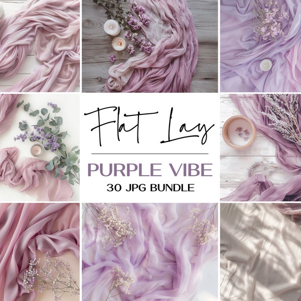 30 Purple Table Flat Lay Bundle Pink Backdrop Mockup Wedding Digital Background Photo Blank Flatlay Bundle Styled Stock Photography Mockups