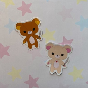 Kawaii Bear Stickers