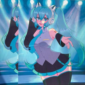 Hatsune Miku Art Print