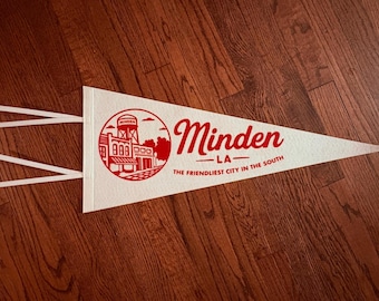 Minden Louisiana Filz Wimpelkette