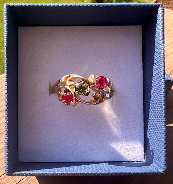 Christmas cheer is here! Ruby and Green Spinel St… - image 1