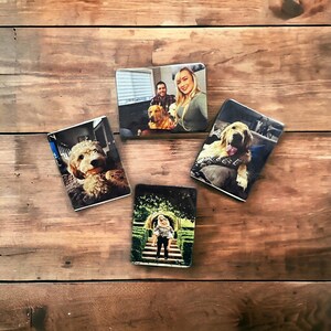 Custom Photo Magnets for Fridge - Printed with Your Favorite Memories - Individual and Bundles Available