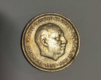 5 PESETAS 1957 ESPAÑA