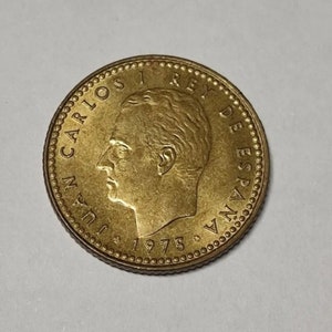1975 1 PESETA RARE