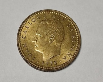 1975 1 RARE PESETA