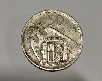 1957 50 PESETAS ESPAÑA
