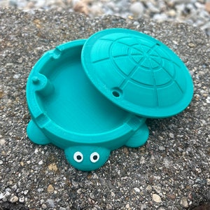Mini-Schildkröten-Sandkasten/Aschenbecher
