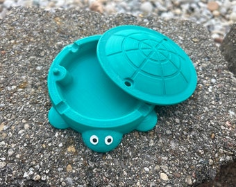 Mini-Schildkröten-Sandkasten/Aschenbecher