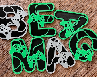 Game Controller 3D Alphabet Digital File