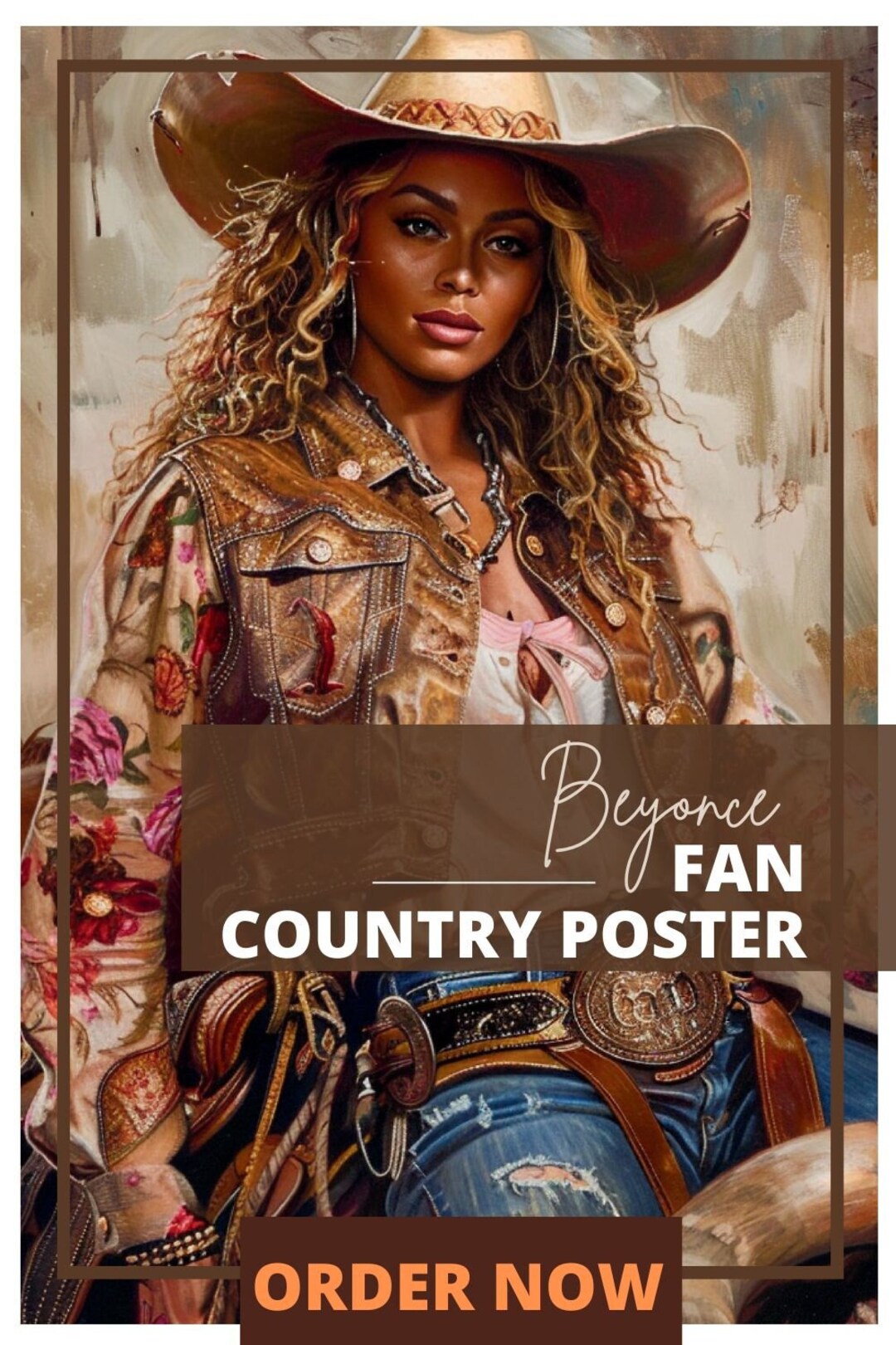 Exclusive Beyoncé Country Era Poster - Stunning Wall Art for Country ...