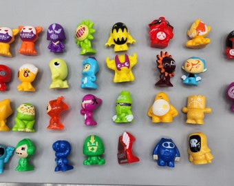 Vintage 90's Gogos Crazy Bones Lot of 30 Figures by Magic Box