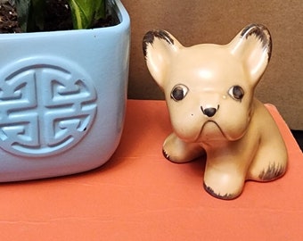 Sylvac French Bulldog Figurine, Tan Color 5"