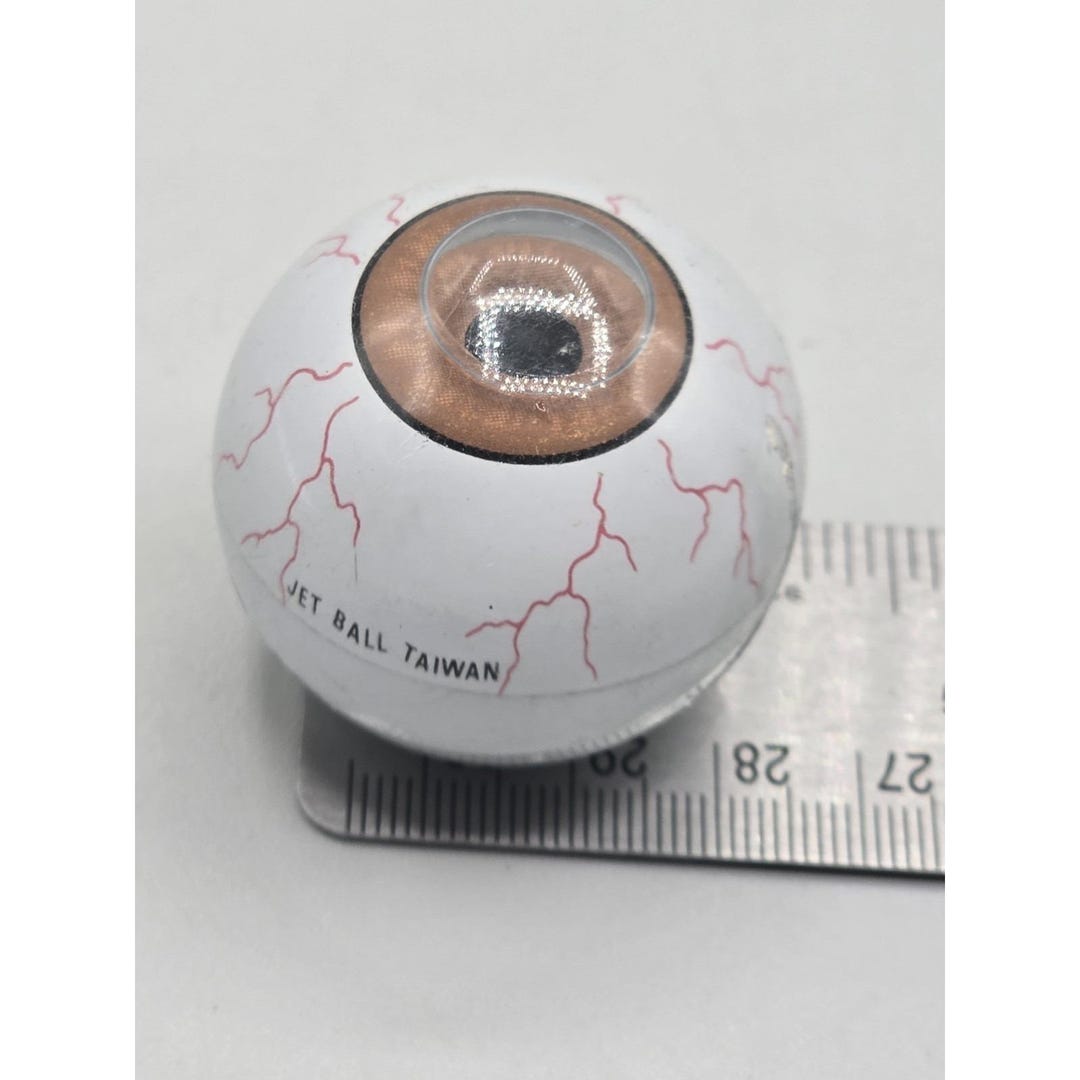 Floating Eye Mini Floating Brown Eye Eyeball Plastic Ball Toy -JET BALL Rare Vintage - Etsy