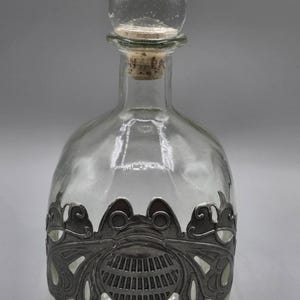 Patron Silver Tequila Limited Edition 2015 Liter bottle (empty)+ cork