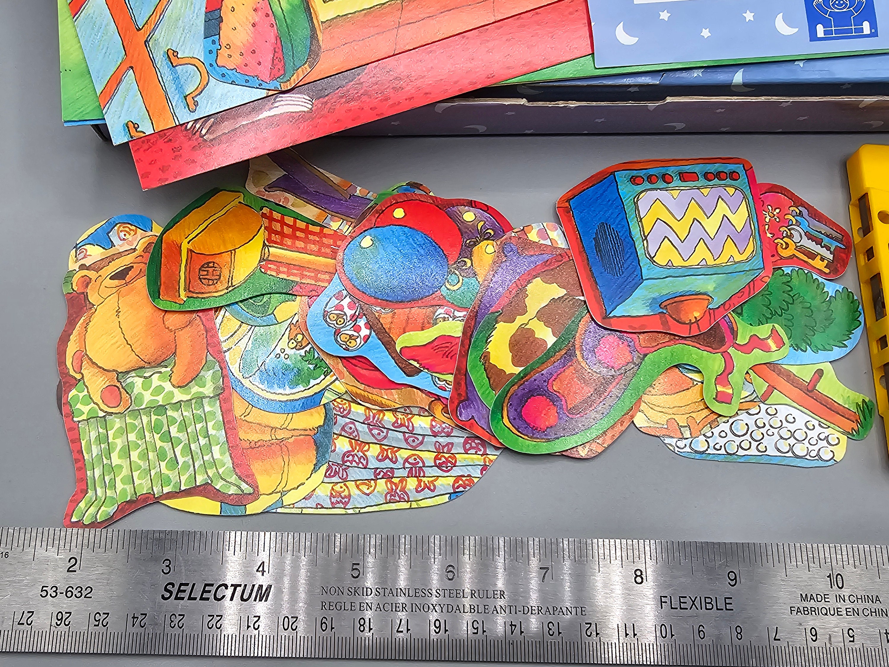 Vintage 1993 Discovery Toys Silly Shadows Game With Cassette
