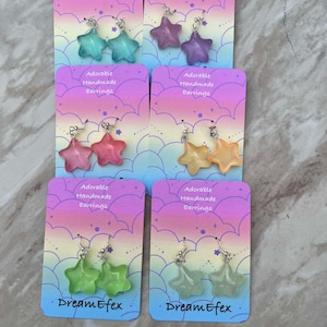 Star Charm Earrings