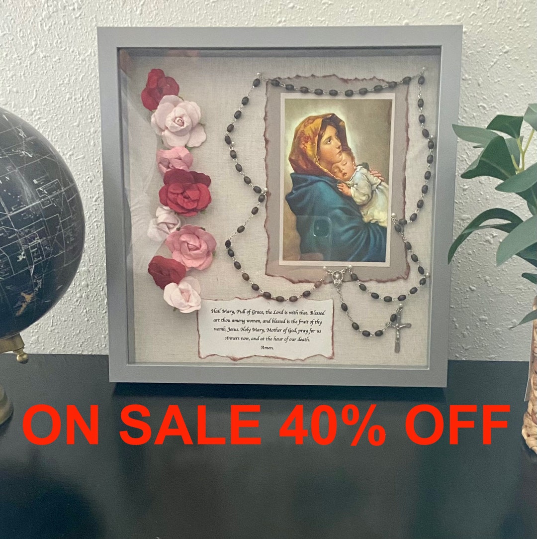Madonna of the Streets Shadowbox - Etsy