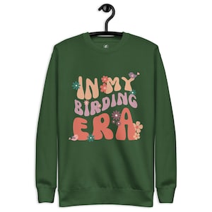 W mojej erze obserwacji ptaków bluza unisex premium