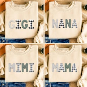 Gigi Nana Mimi Mama Name Bundle PNG (Digital Download)