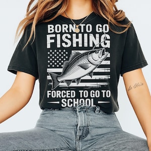 Funny Fishing PNG: American Flag Fish Clipart (Digital Download))