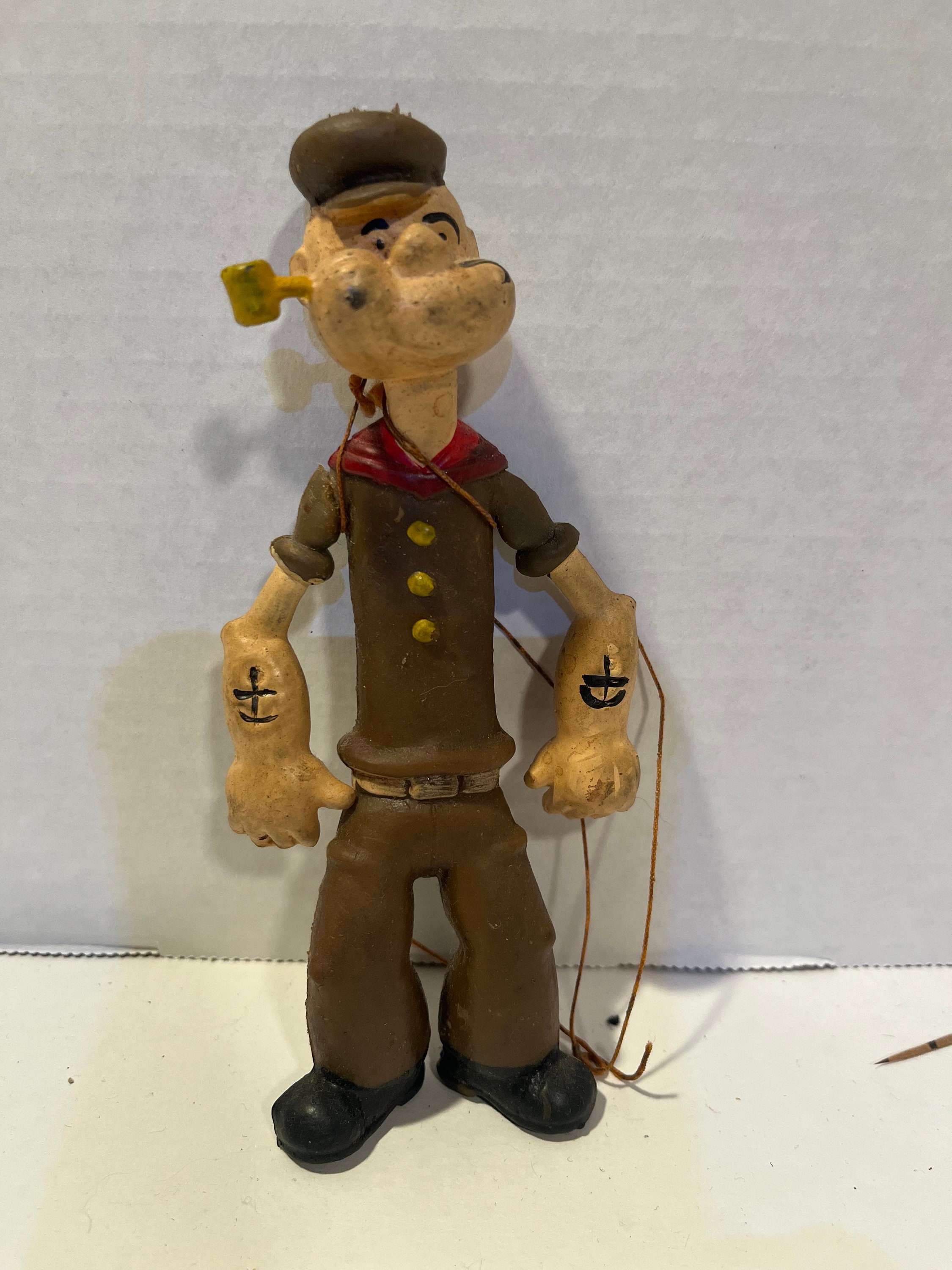 Popeye/Doll set(80s) ビンテージ/ ポパイ/ ４体セット 1985 Set of 3 Popeye, Olive Oil, Sweet Pea Family Soft Character