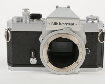 Nikon Nikkormat FT2 35mm SLR Body, New Seals!  Nice & clean, accurate