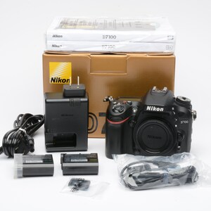 Nikon D7100 DSLR Body Only Batt, charger, Only 17,142 Acts Fully tested, nice image 2