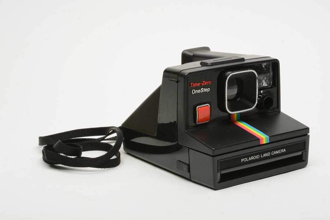 Polaroid Time Zero Onestep Instant Camera SX70 Film Rainbow Etsy