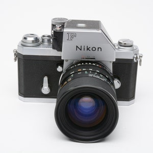 Nikon F Photomic 35mm SLR Camera w/Tamron 35-80mm zoom, New seals, strap, Nice!