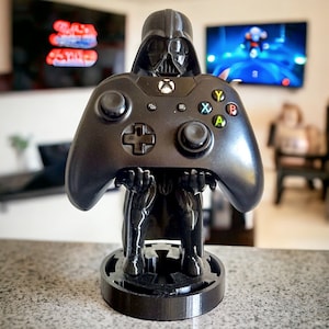 Galactic Empire Controller Stand - Darth Vader Design for Gamers, Eco-Friendly 3D Bio Plastic, Unique Gaming Gift