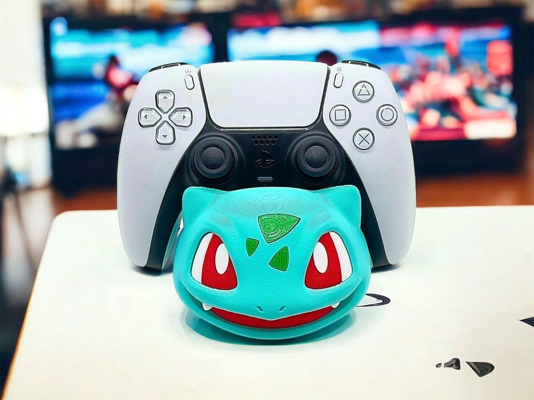 Bulbasaur Joystick Holder 3D Printed Universal Controller Stand ...