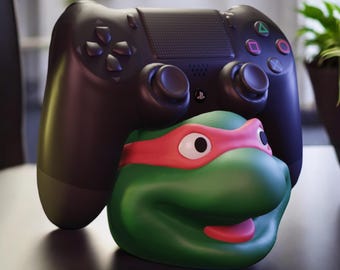 TMNT Controller Ständer: Ganzfarbiger Schildkröten-Joystick-Halter