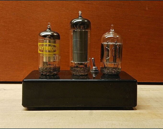 Vintage Vacuum Tube Light Fixture Old School Technology With Modern