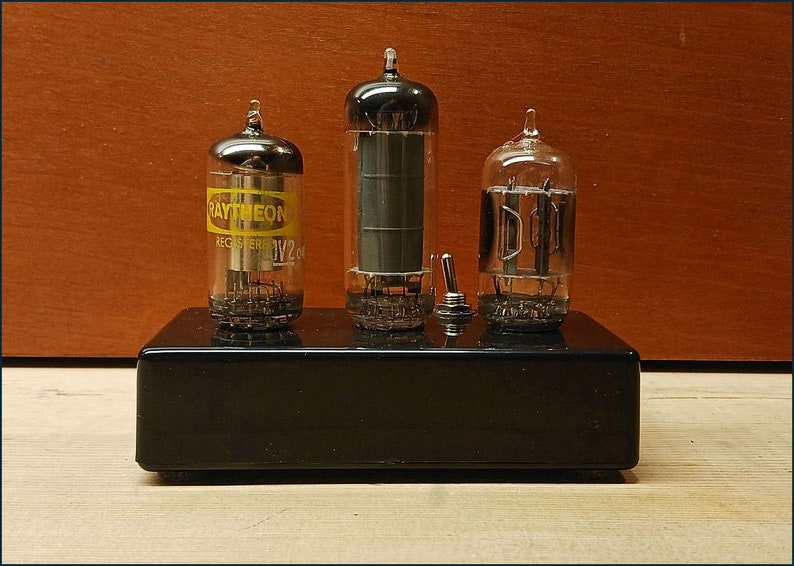 Vintage Vacuum Tube Light Fixture Old School Technology With Modern