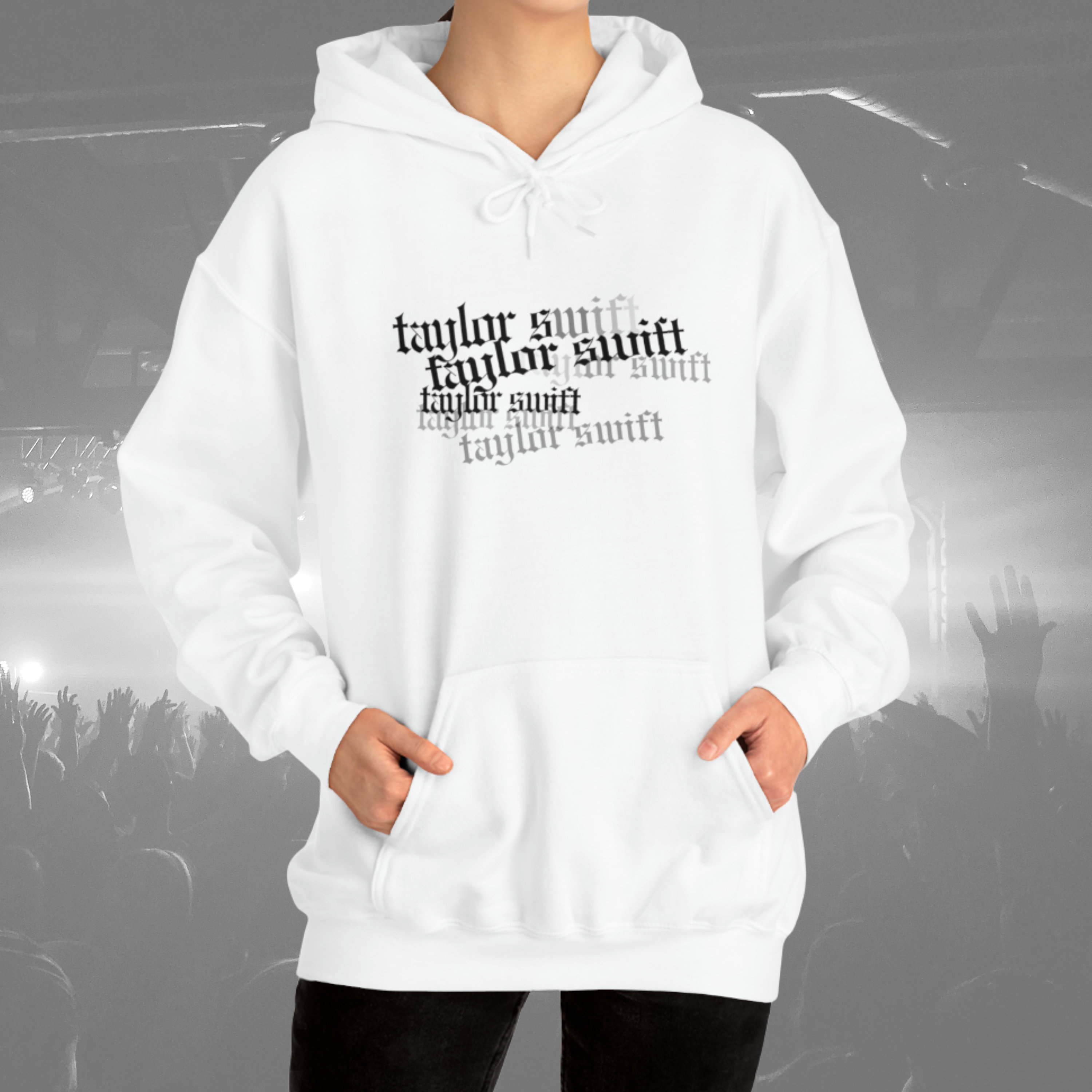 Sudaderas estampadas fanmerch de Taylor Swift reputation hombre swifti