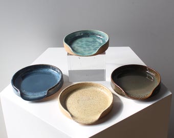 Spoon Rest | Rustic Stoneware | Kitchen Decor